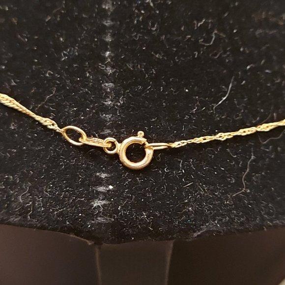 14K Gold Women's Small Twist Link Chain - Picture 3 of 5